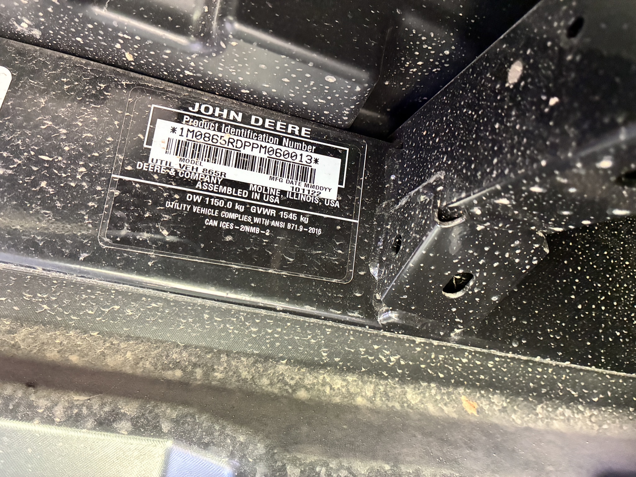 2023 John Deere XUV 865R Image 14