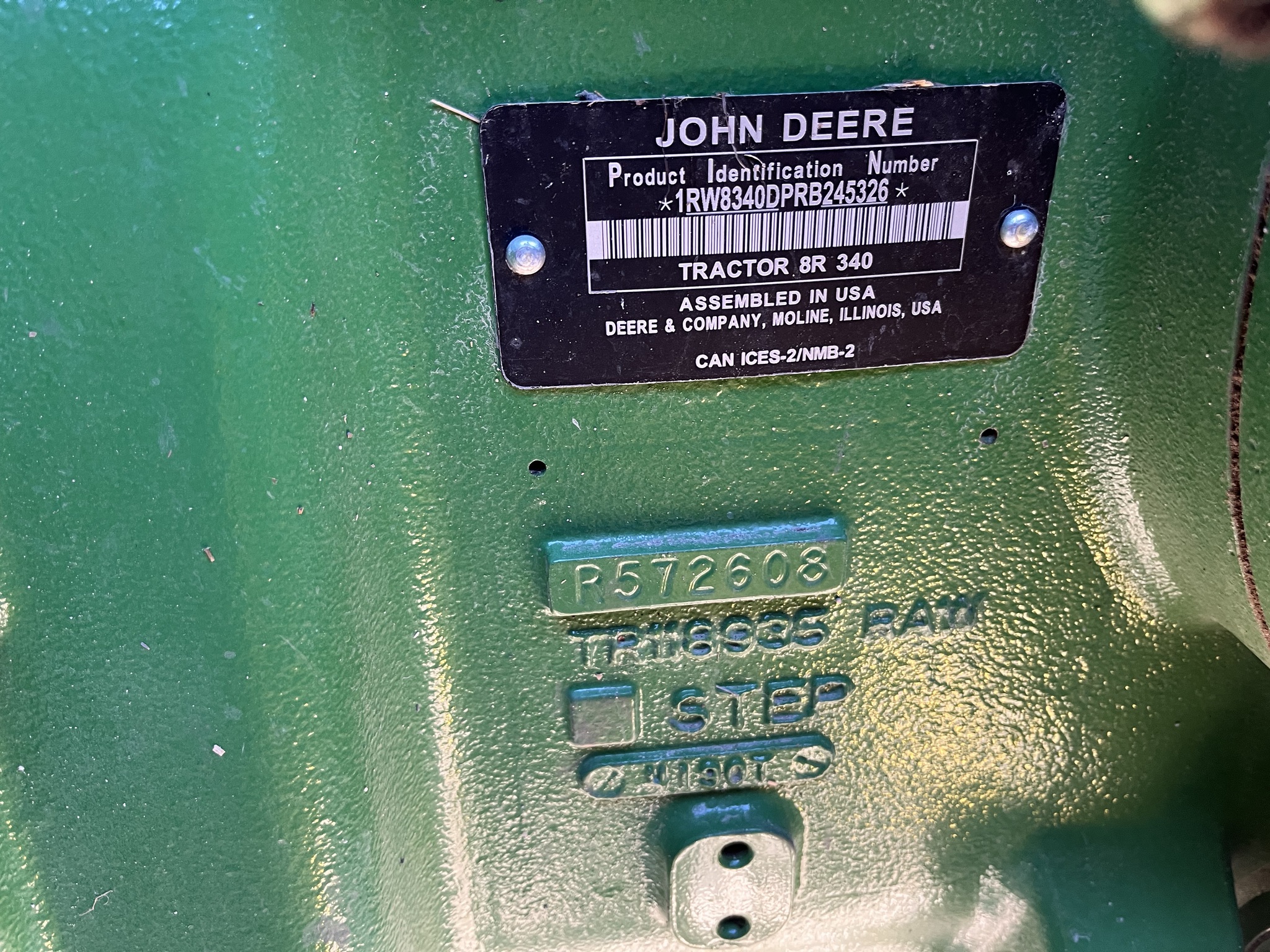  2024 John Deere 8R 340 at Heritage Tractor in Topeka, KS