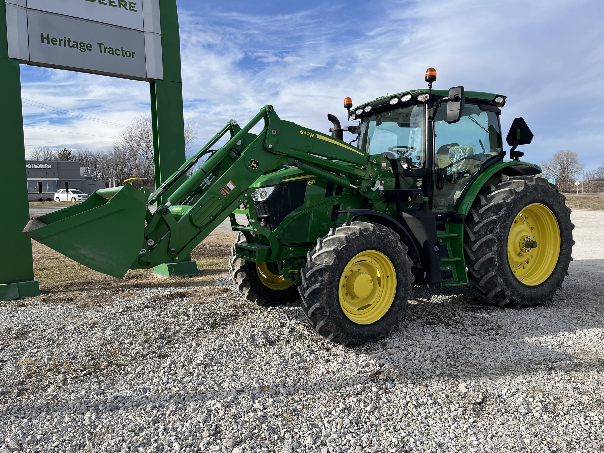  2024 John Deere 6R 155 at Heritage Tractor in Seneca, KS