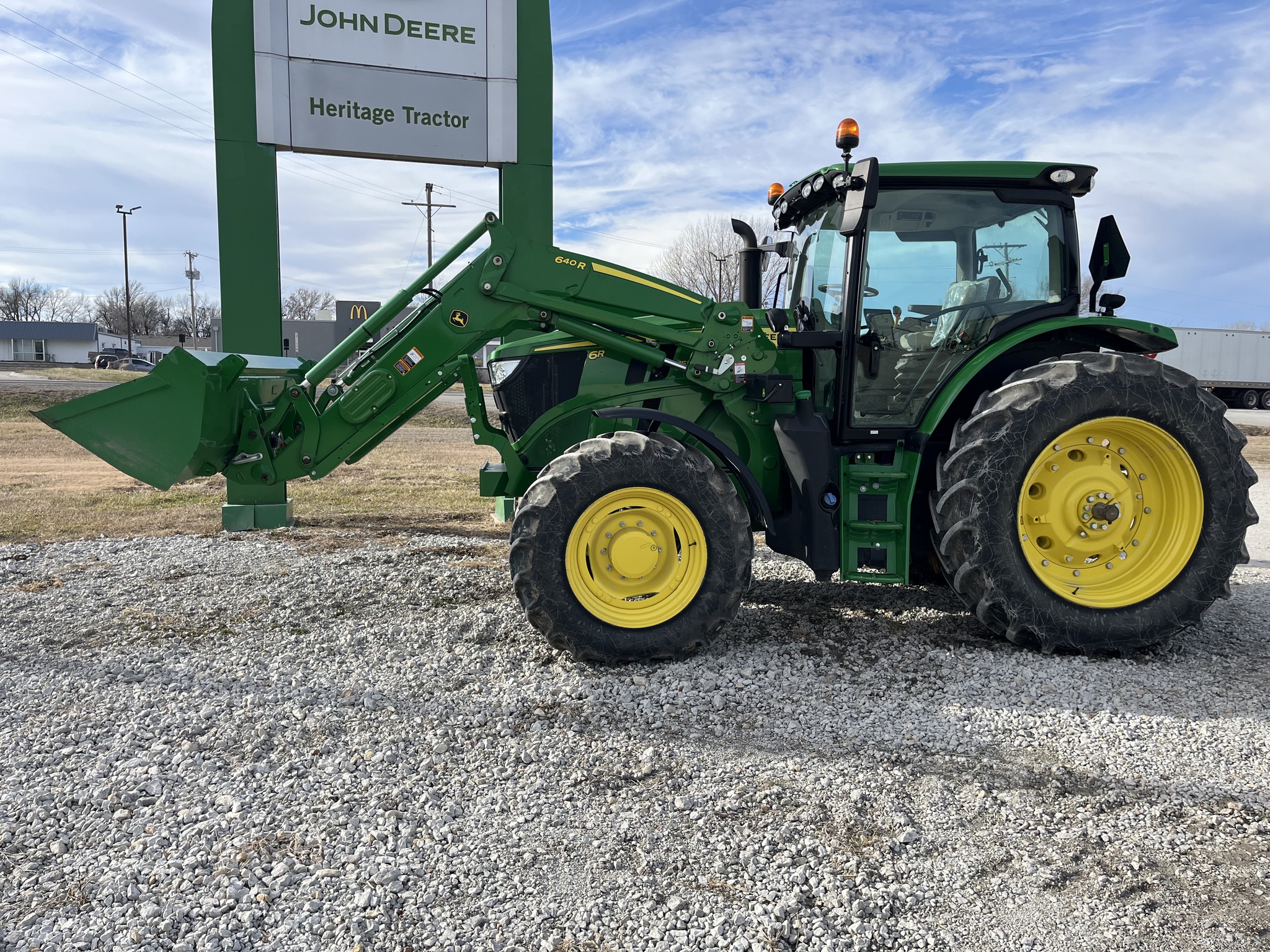  2024 John Deere 6R 155 at Heritage Tractor in Seneca, KS