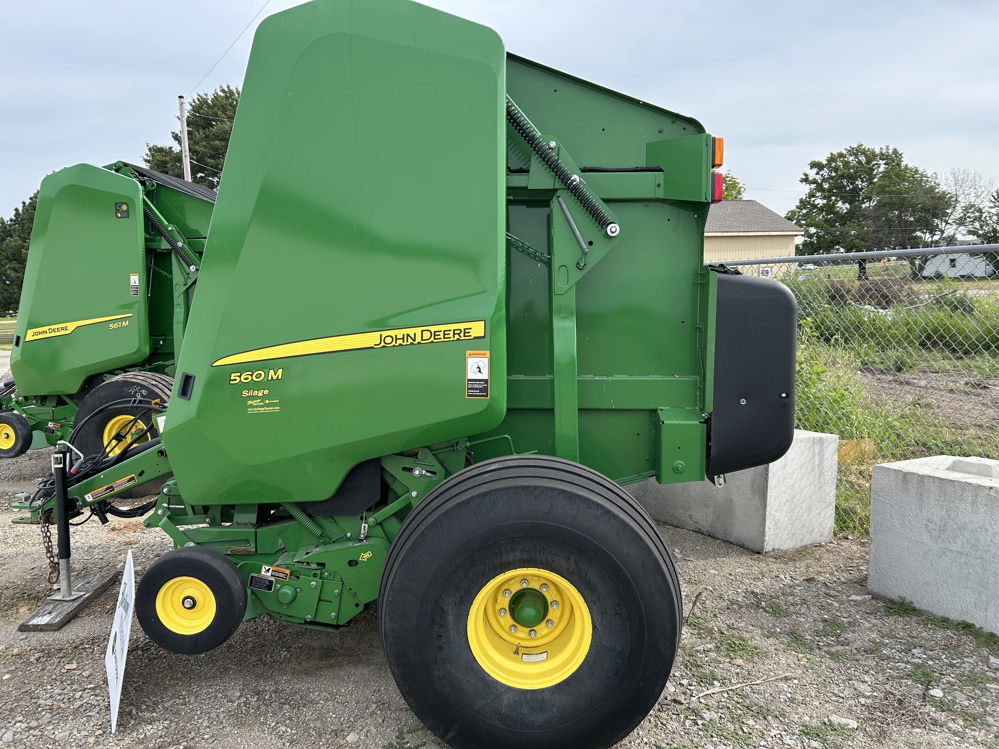  2021 John Deere 560M at Heritage Tractor in Topeka, KS