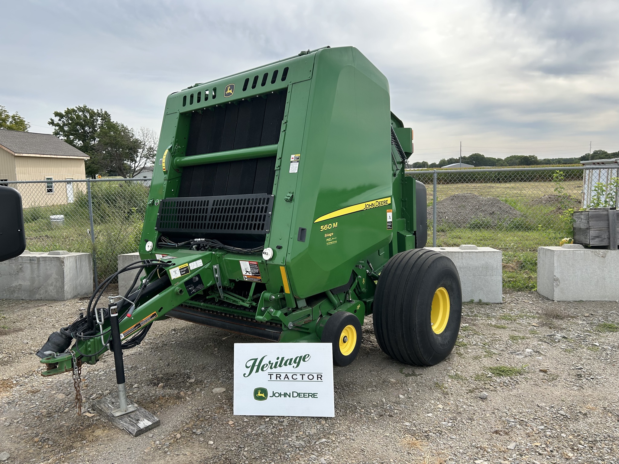  2021 John Deere 560M at Heritage Tractor in Topeka, KS
