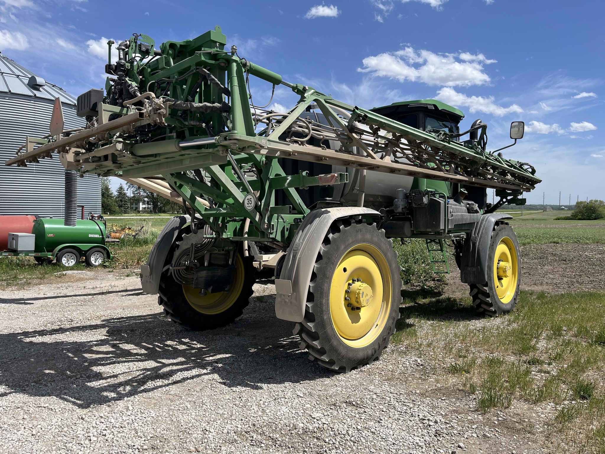  2025 John Deere 410R at Heritage Tractor in Seneca, KS