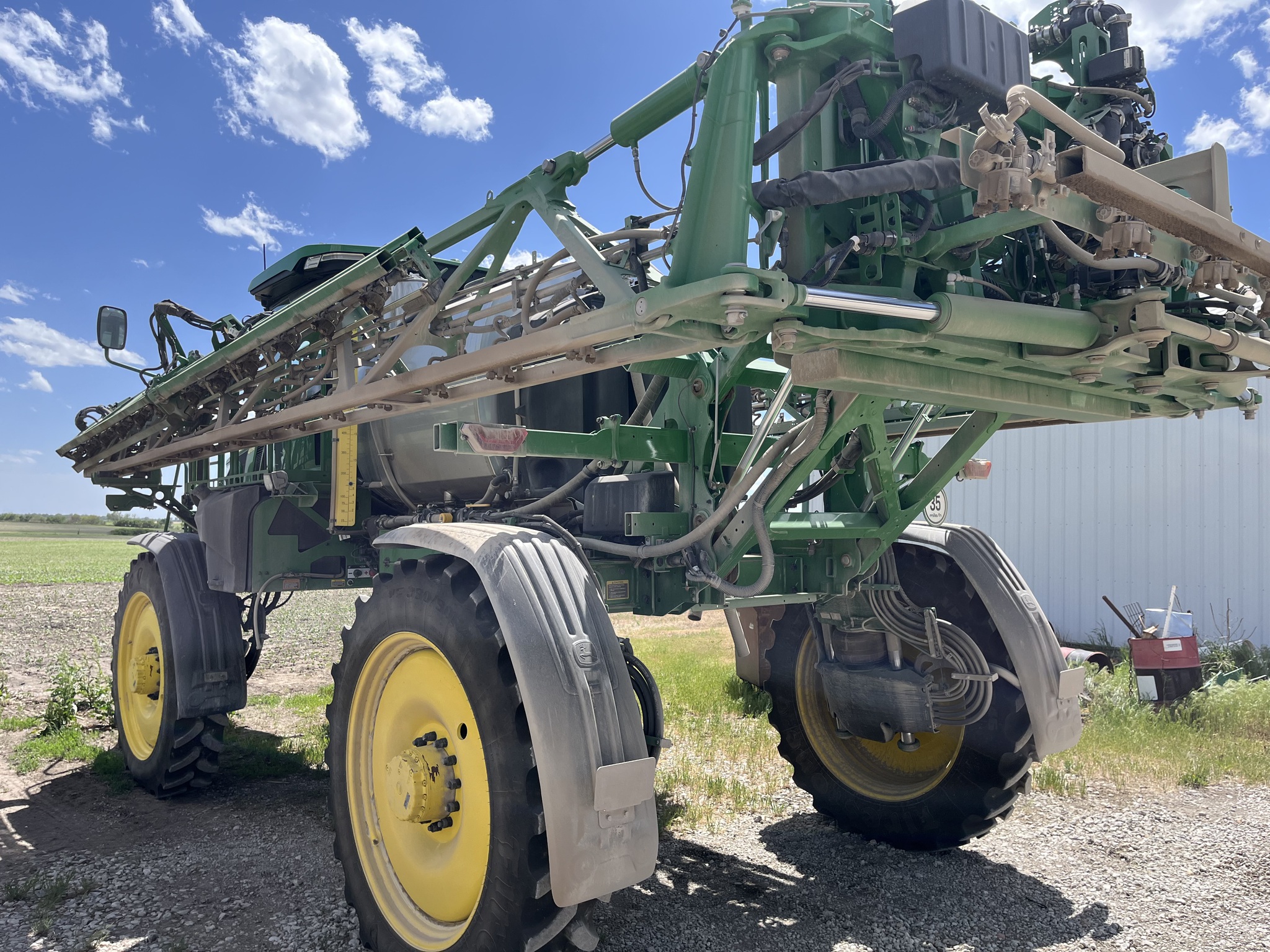  2025 John Deere 410R at Heritage Tractor in Seneca, KS