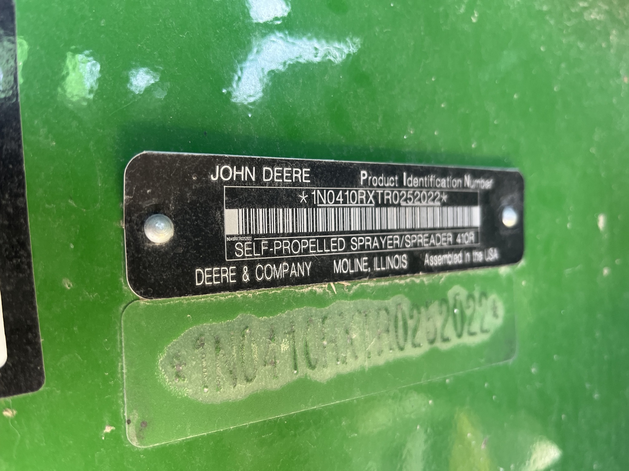  2025 John Deere 410R at Heritage Tractor in Seneca, KS