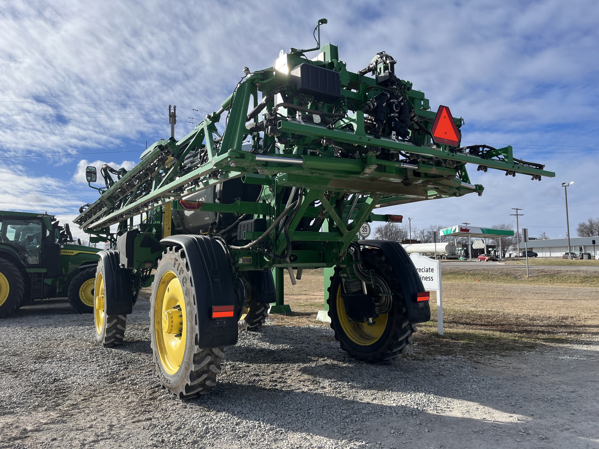  2025 John Deere 410R at Heritage Tractor in Seneca, KS