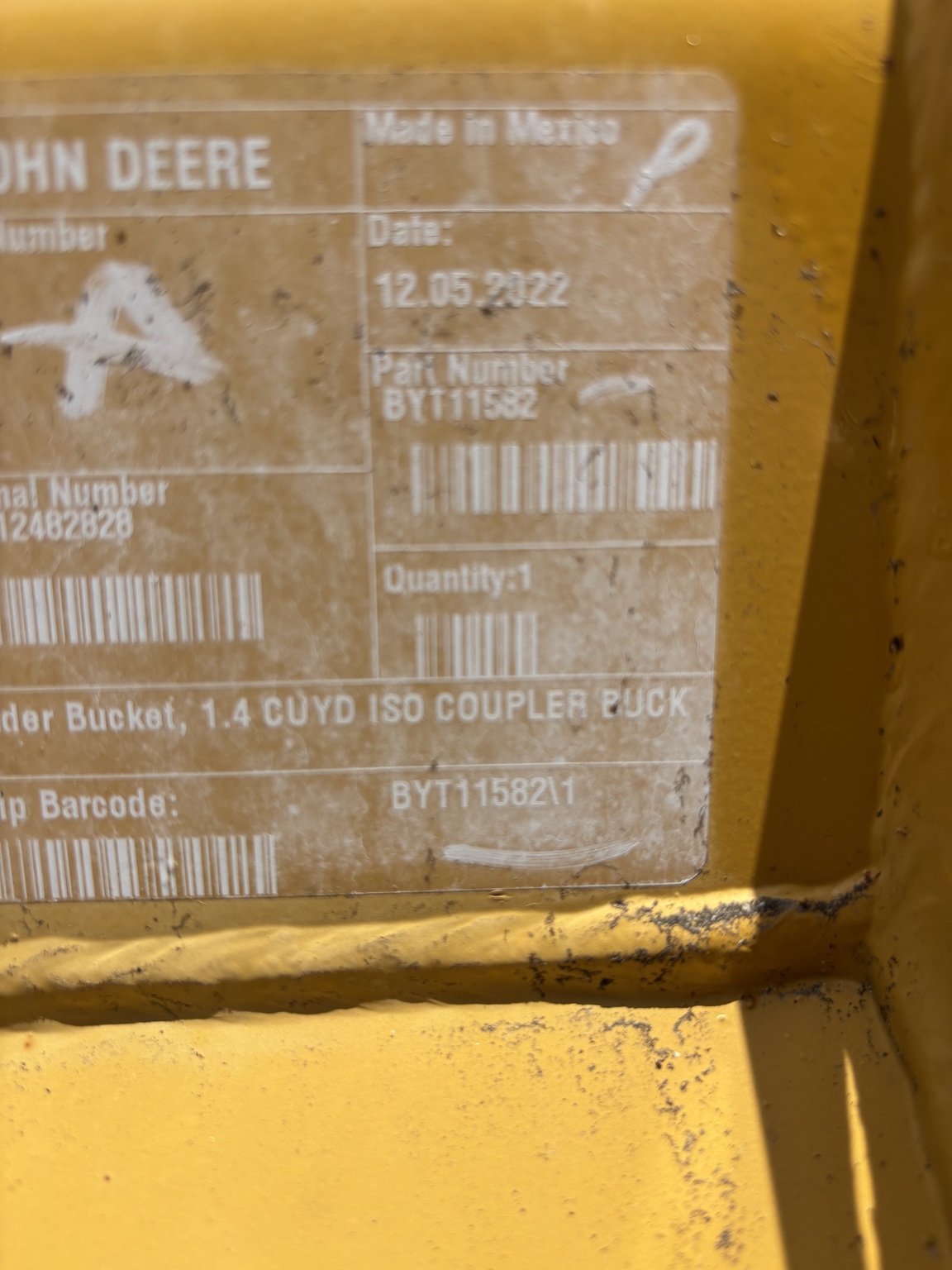  2024 John Deere BYT11582 at Heritage Tractor in Mendota, IL