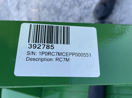 Photo of 2023 John Deere RC7M