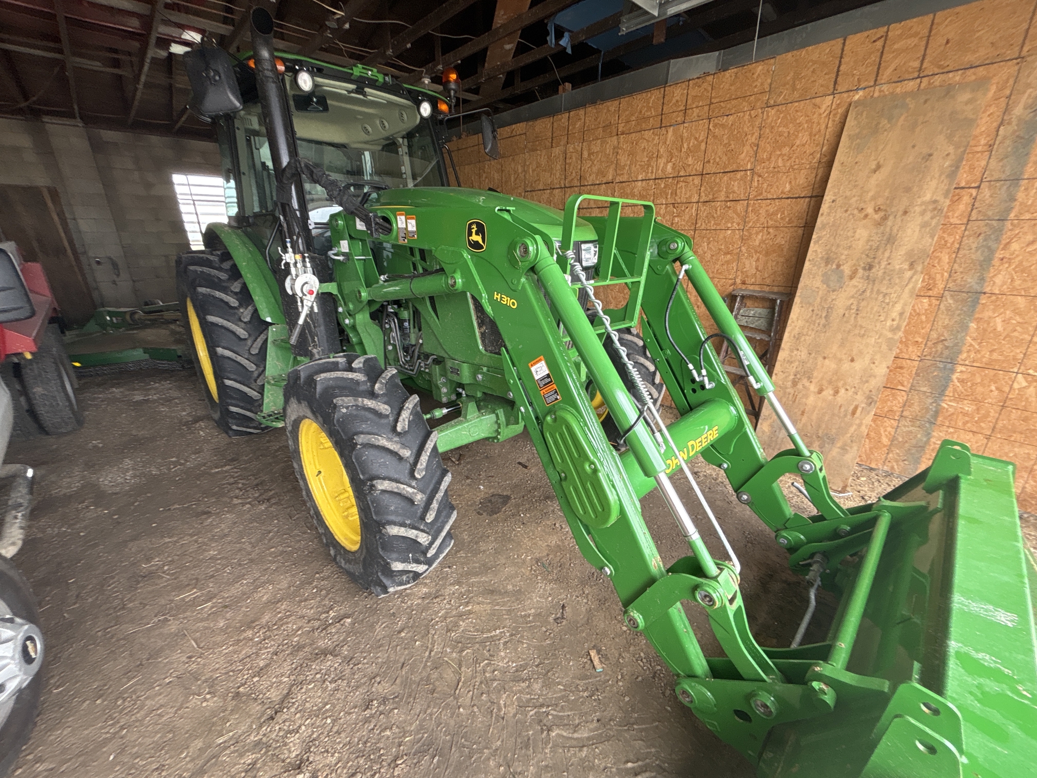 Used 2024 John Deere 6105E Cab Utility Tractors at Koenig Equipment in Greenville, OH - PhotoXL0