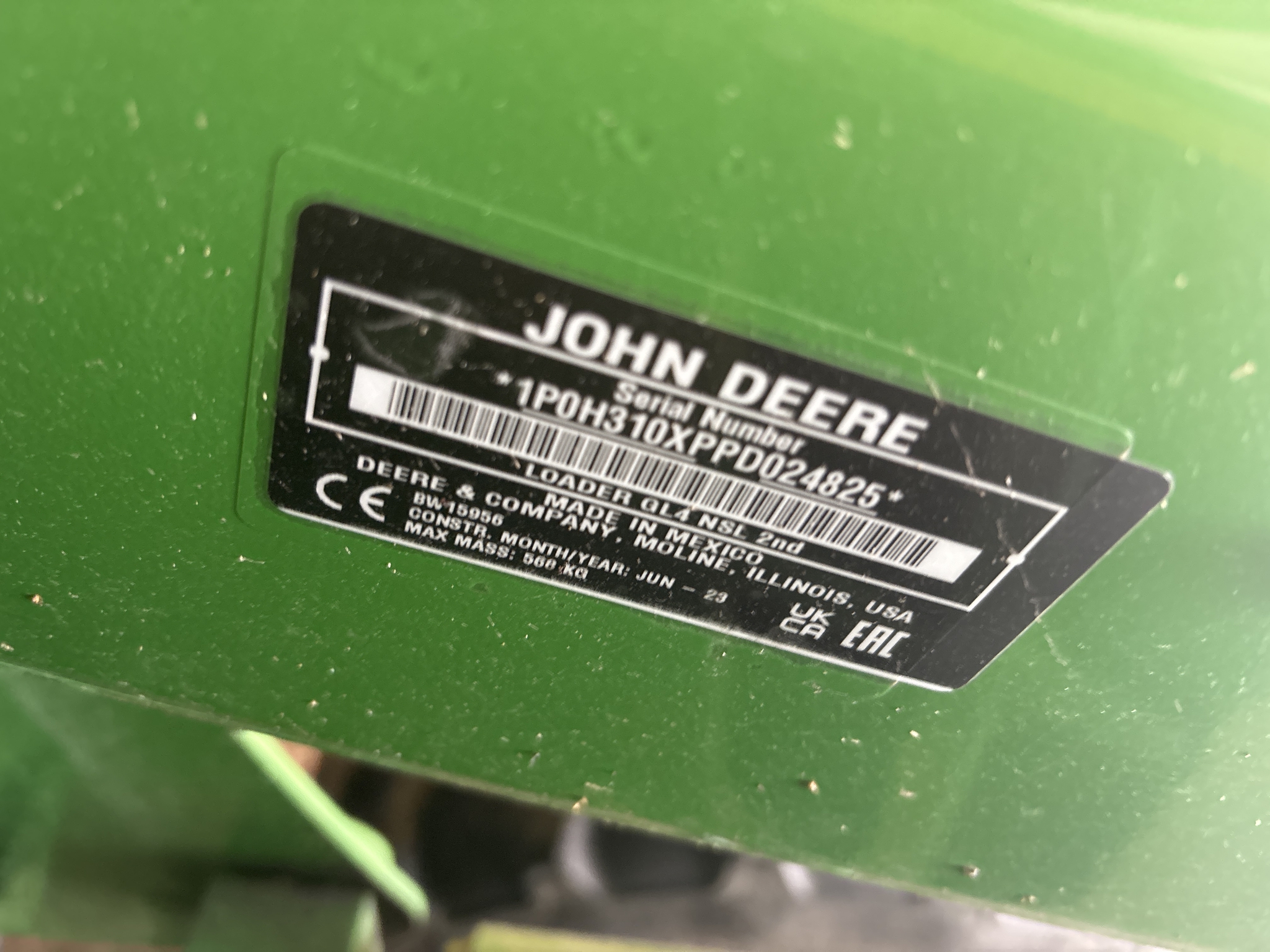 Used 2024 John Deere 6105E Cab Utility Tractors at Koenig Equipment in Greenville, OH - PhotoXL27