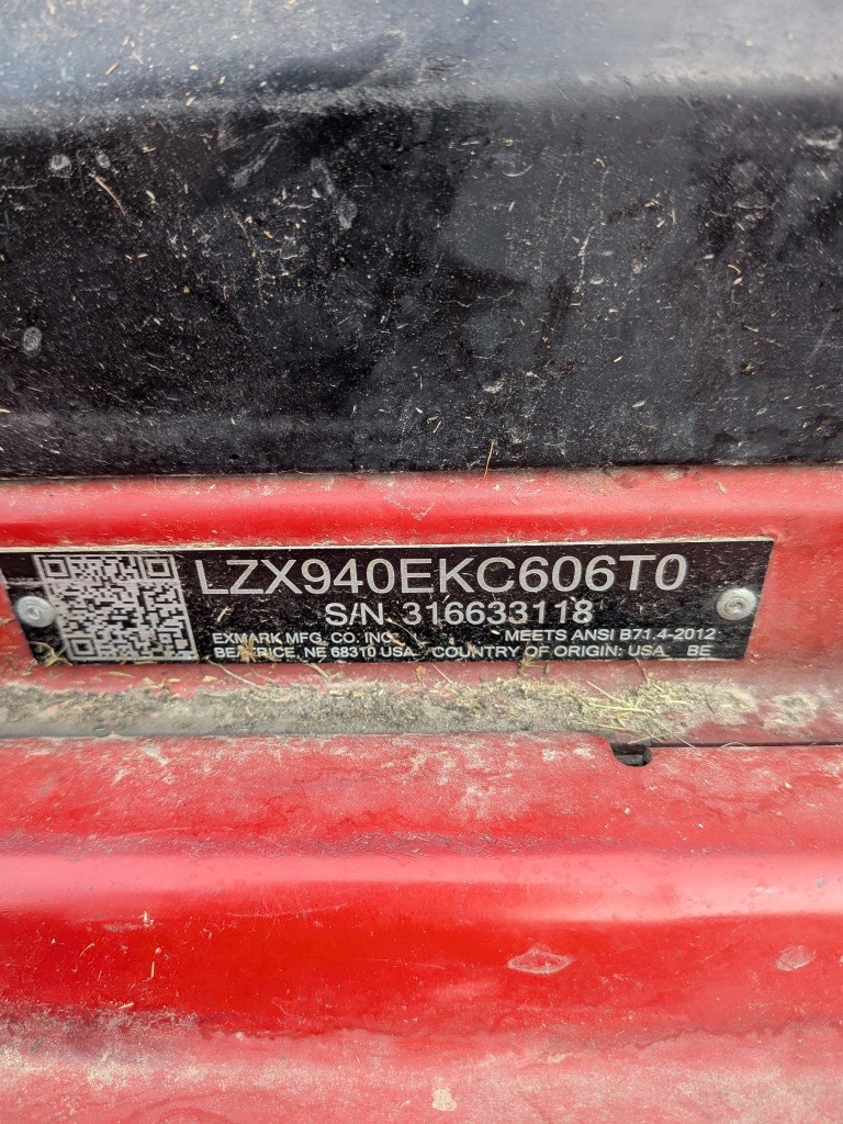 2018 Exmark LZX940EKC Image 8