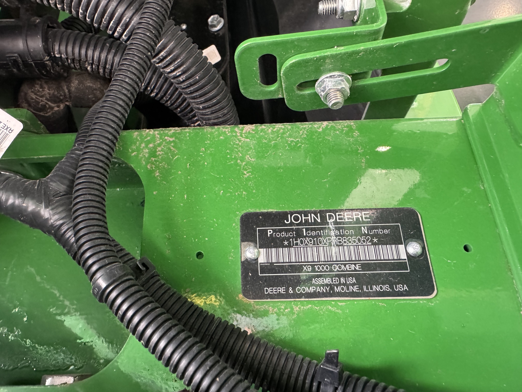  2025 John Deere X9 1000 at Heritage Tractor in Pittsburg, KS