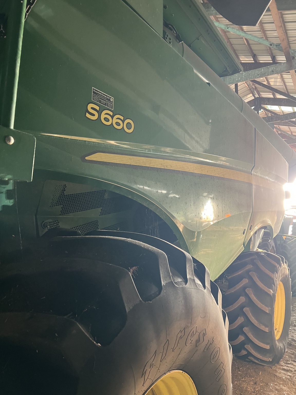 2012 John Deere S660 Image 8