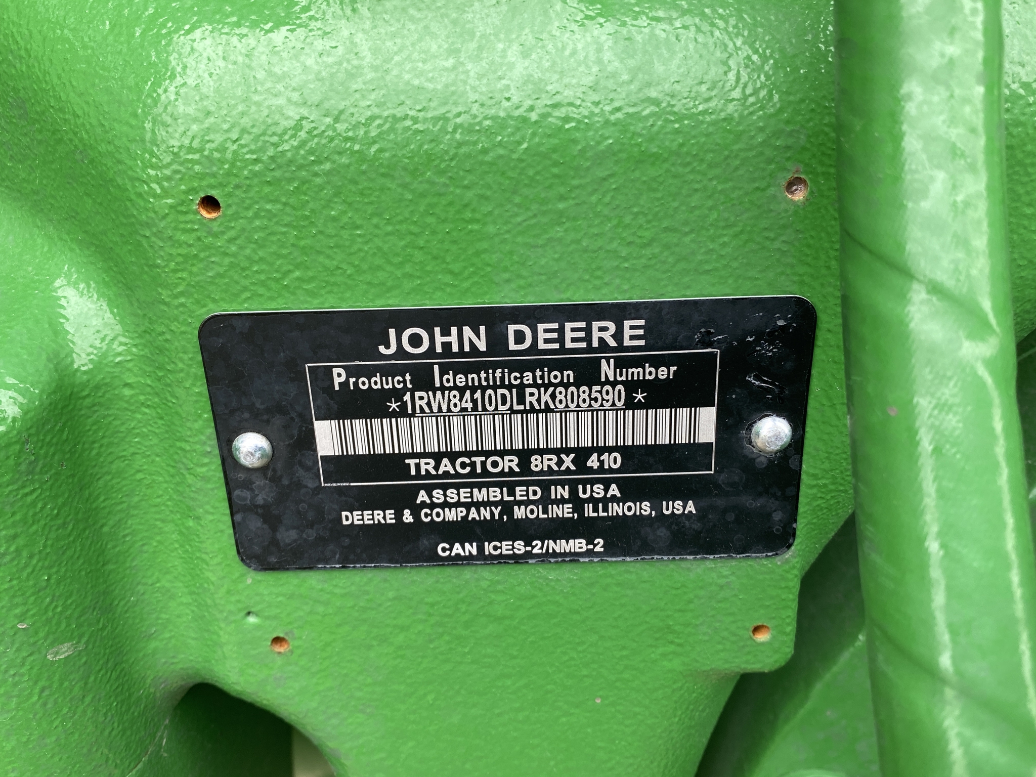 2024 John Deere 8RX 410 Image 19