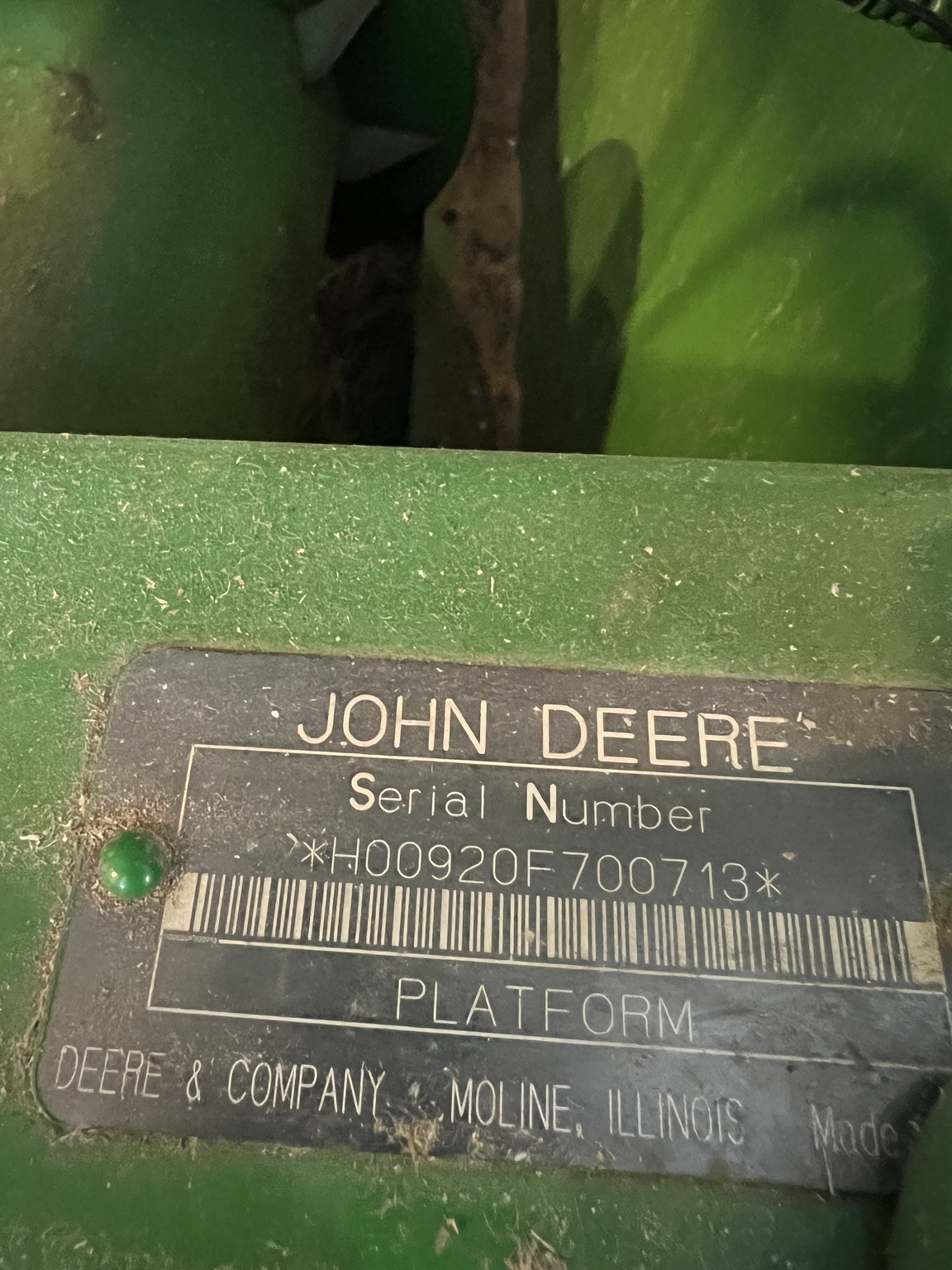 2002 John Deere 920 Image 9