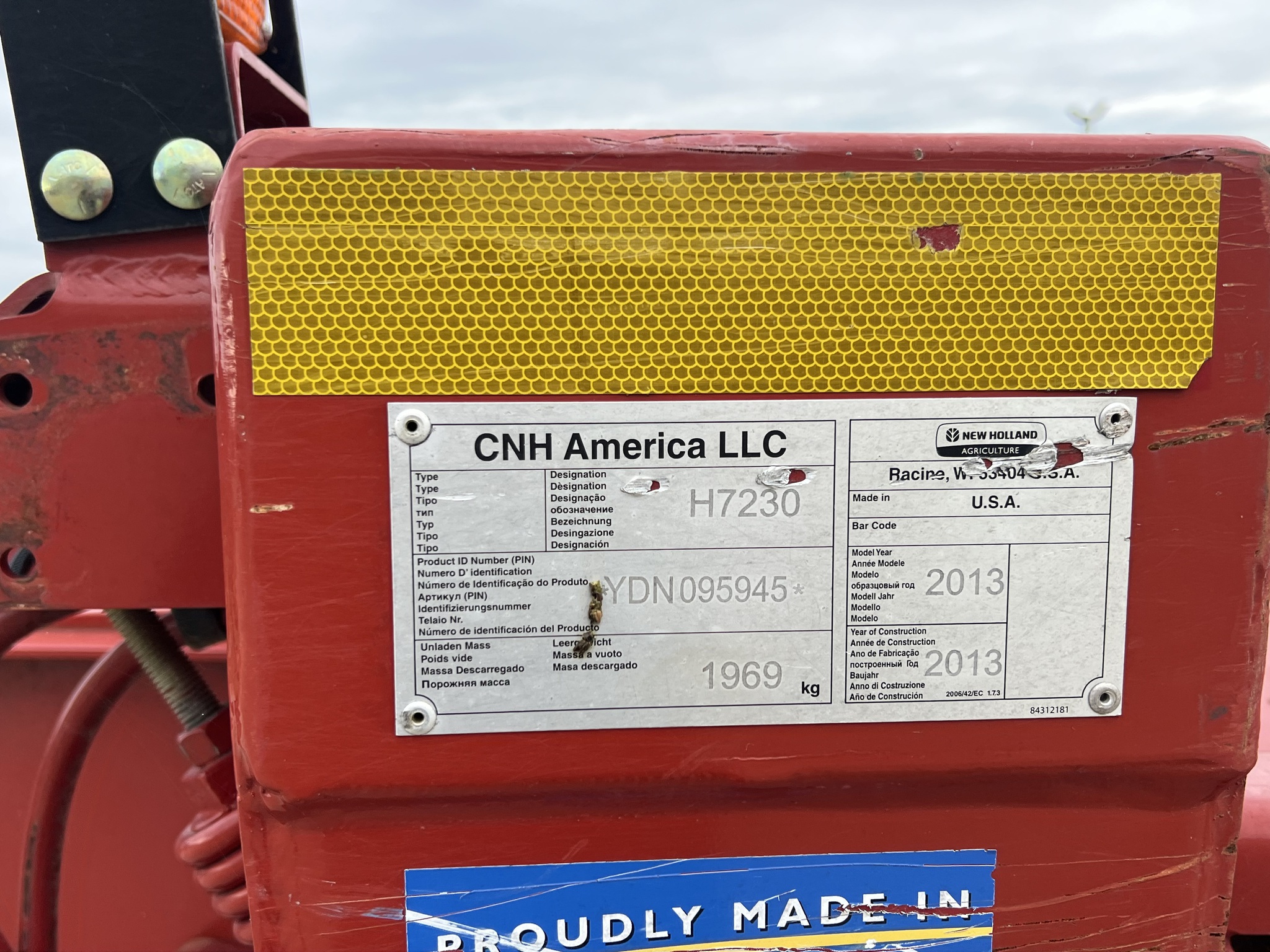  2013 New Holland H7230 at Heritage Tractor in Rogersville, MO