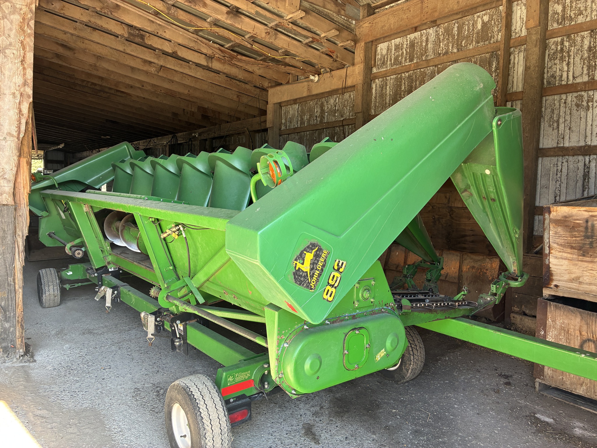 1997 John Deere 893 Image 4