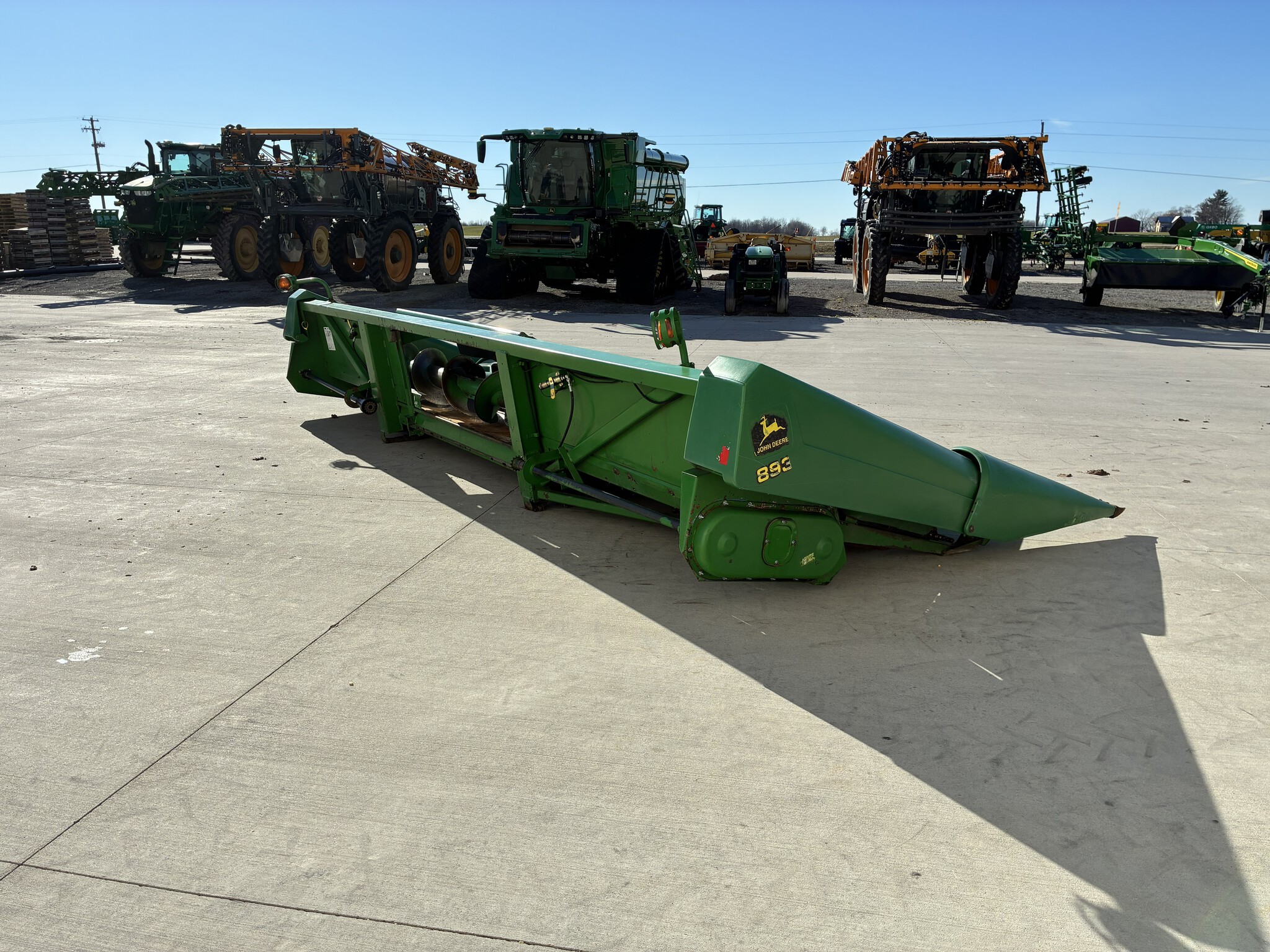 1997 John Deere 893 Image 4