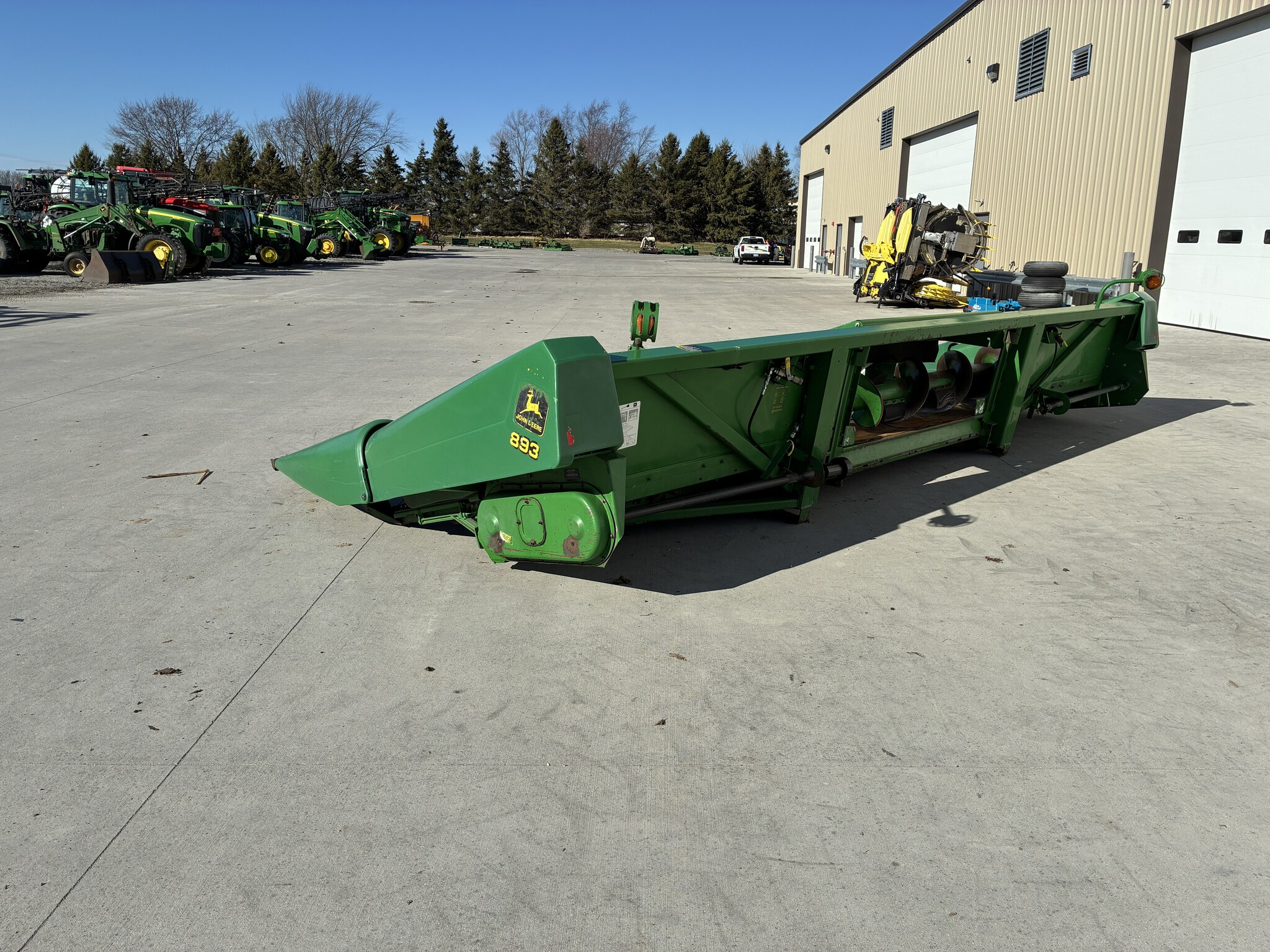 1997 John Deere 893 Image 6