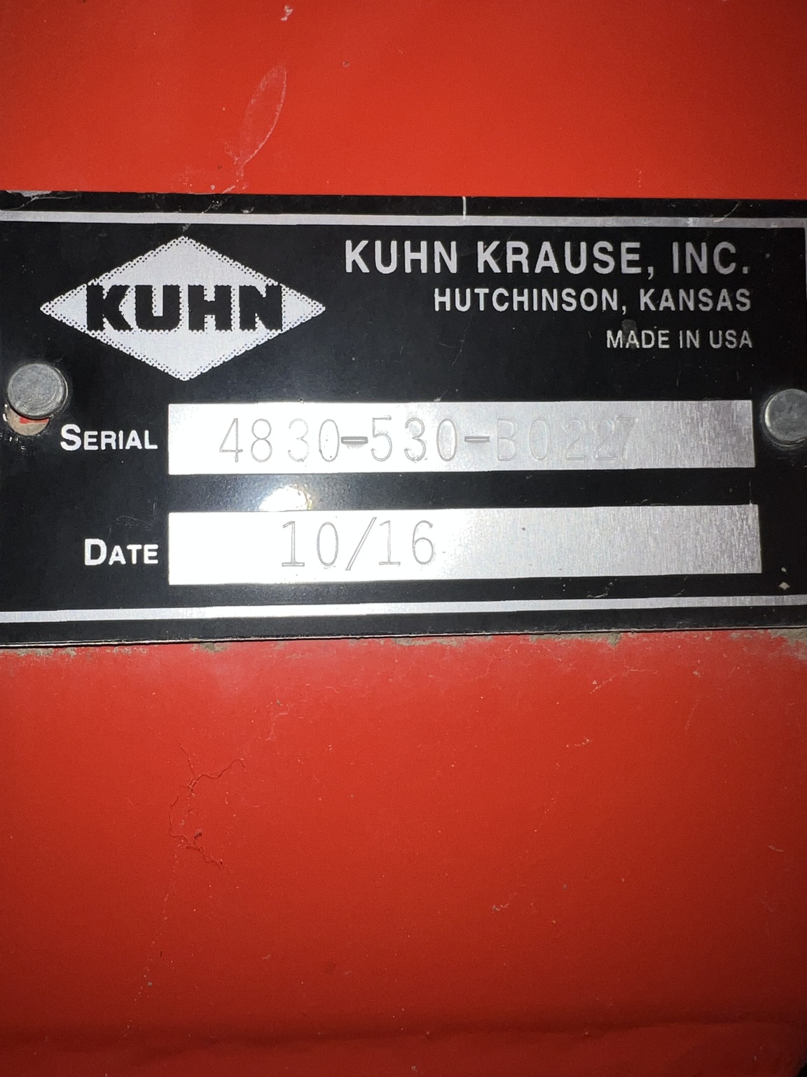 2016 Kuhn Krause 4830-7 Image 6