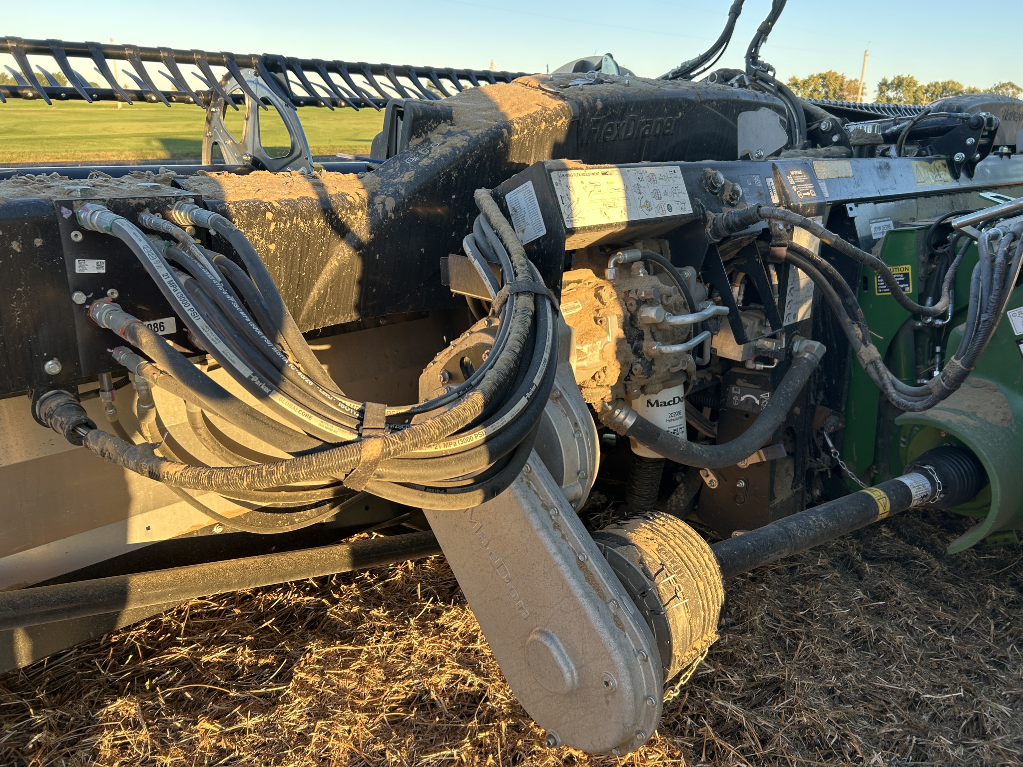  2022 MacDon FD235 at Heritage Tractor in Baldwin City, KS