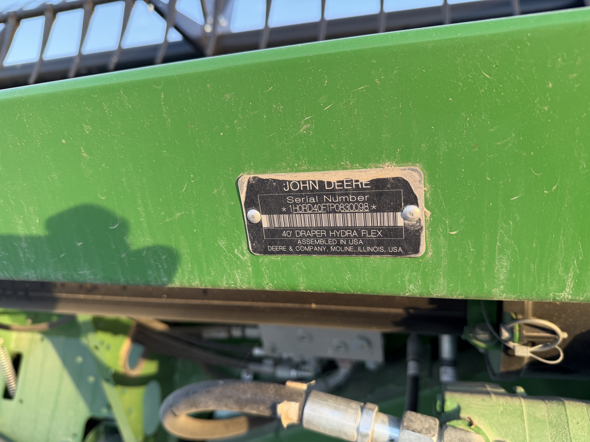  2024 John Deere RD40F at Heritage Tractor in Quincy, IL