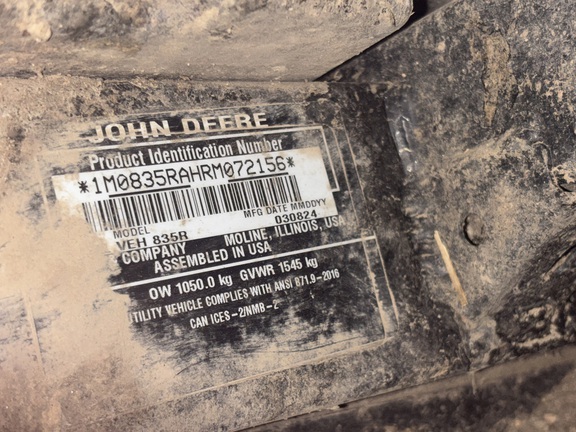 2024 John Deere XUV 835R - Photo17