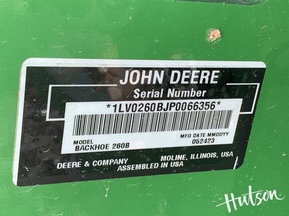 Photo of 2023 John Deere 260B Backhoe