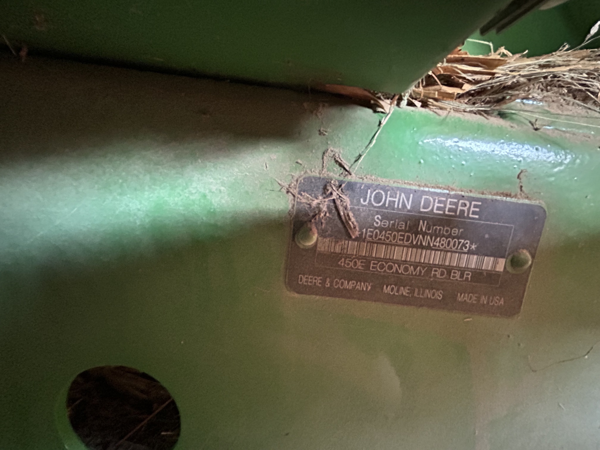  2022 John Deere 450E at Heritage Tractor in Macomb, IL