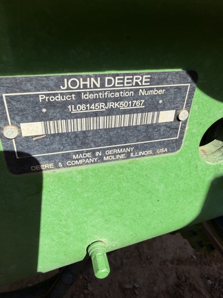 2025 John Deere 6R 145-8
