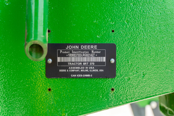 Used 2024 John Deere 8RT 370 Track Tractors at Koenig Equipment in Anna, OH - Photo36