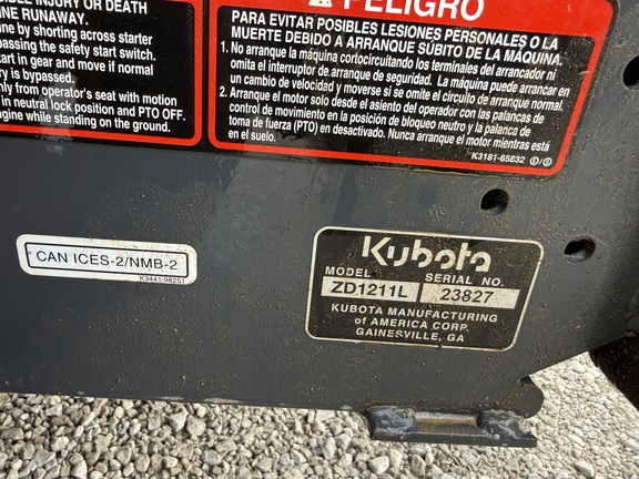 Photo of 2023 Kubota ZD1211