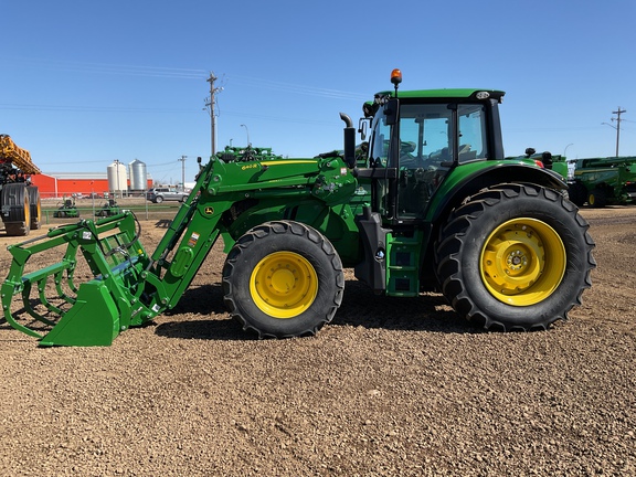 Used 2024 John Deere 6155M Row Crop Tractors at Horizon Ag & Turf in Westlock, AB - Photo2