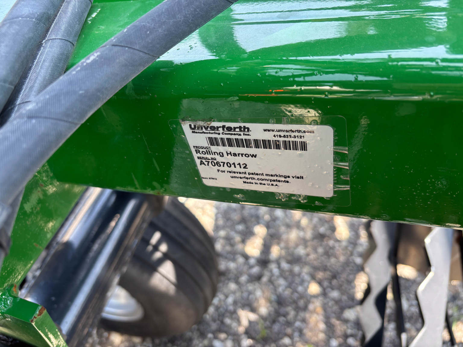 Used 2024 Unverferth 1645D Double Rolling Harrows at Koenig Equipment in Knightstown, IN - PhotoXL3