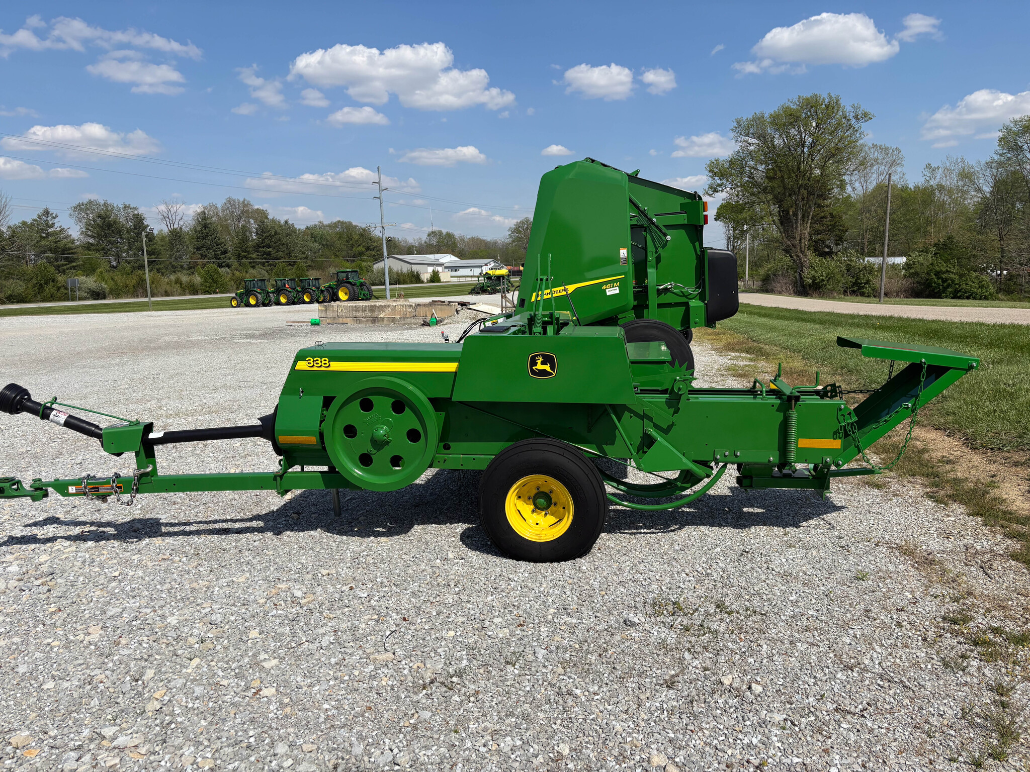 Used 2023 John Deere 338 Square Balers at Koenig Equipment in Richmond, IN - PhotoXL1