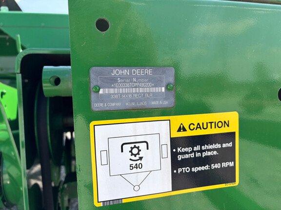 Used 2023 John Deere 338 Square Balers at Koenig Equipment in Richmond, IN - Photo5