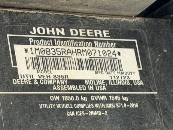 2024 John Deere XUV 835R - Photo26