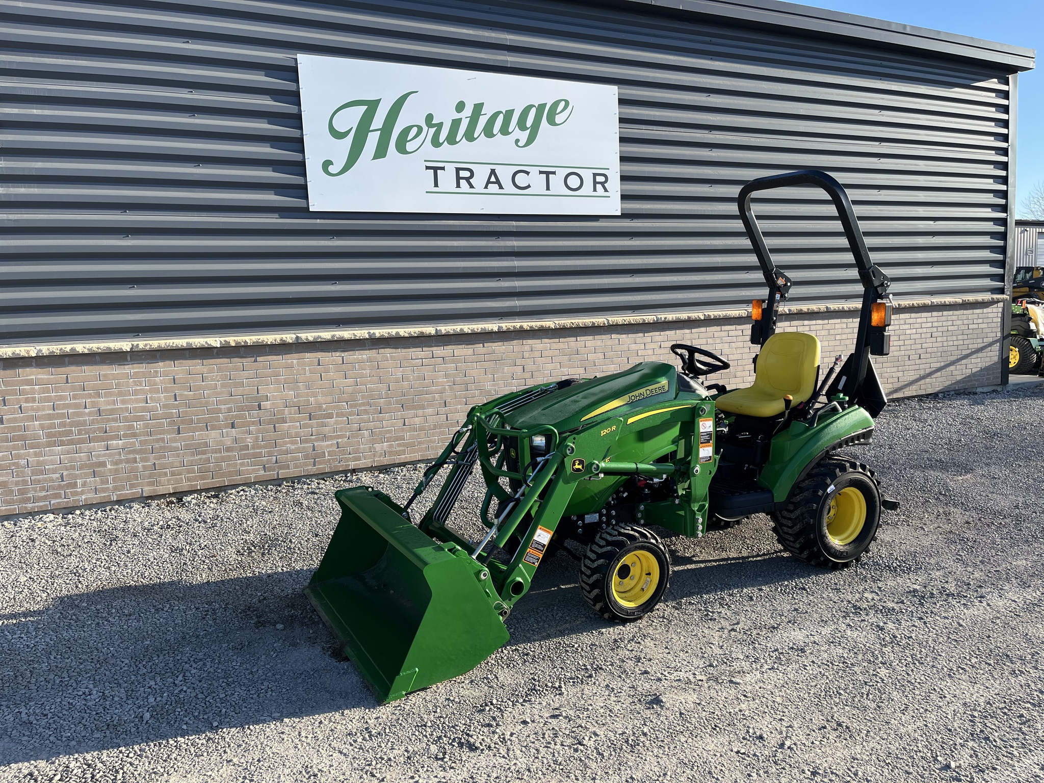 2025 John Deere 1023E at Heritage Tractor in Rogersville, MO