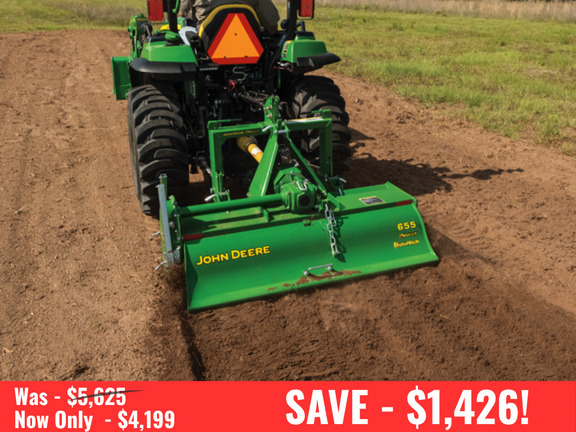 New In-Stock 2026 John Deere John Deere 655 Tiller 55