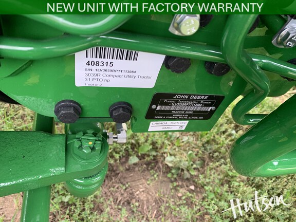 Photo of 2026 John Deere 3039R