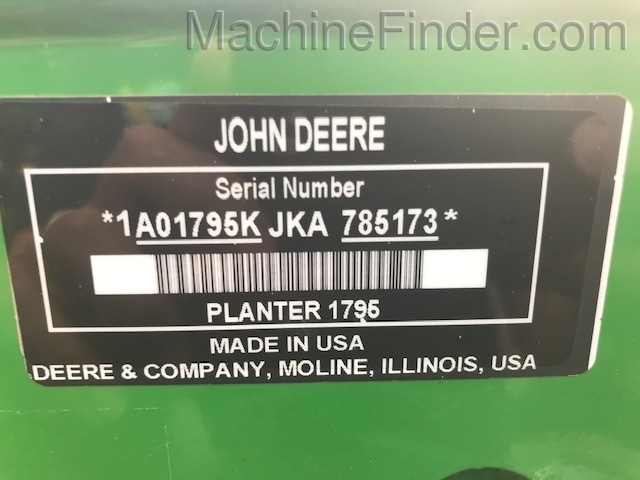2020 John Deere 1795 Image 7