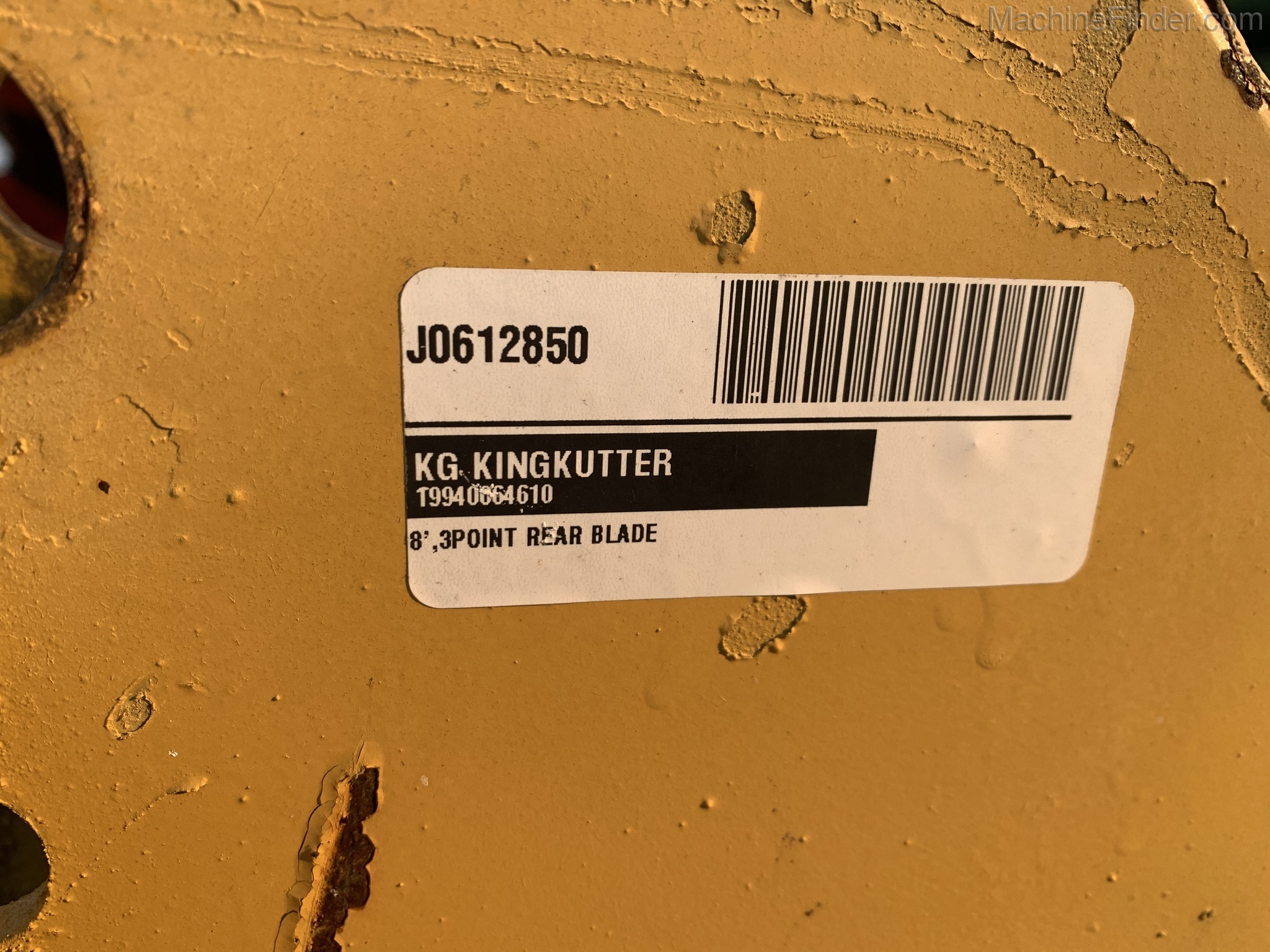 King Kutter Rear Blade Image 3