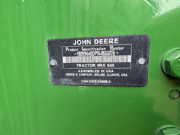 2022 John Deere 9RX 640 - Photo43