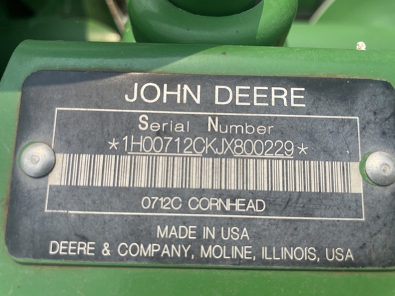 2018 John Deere 712C - Photo15