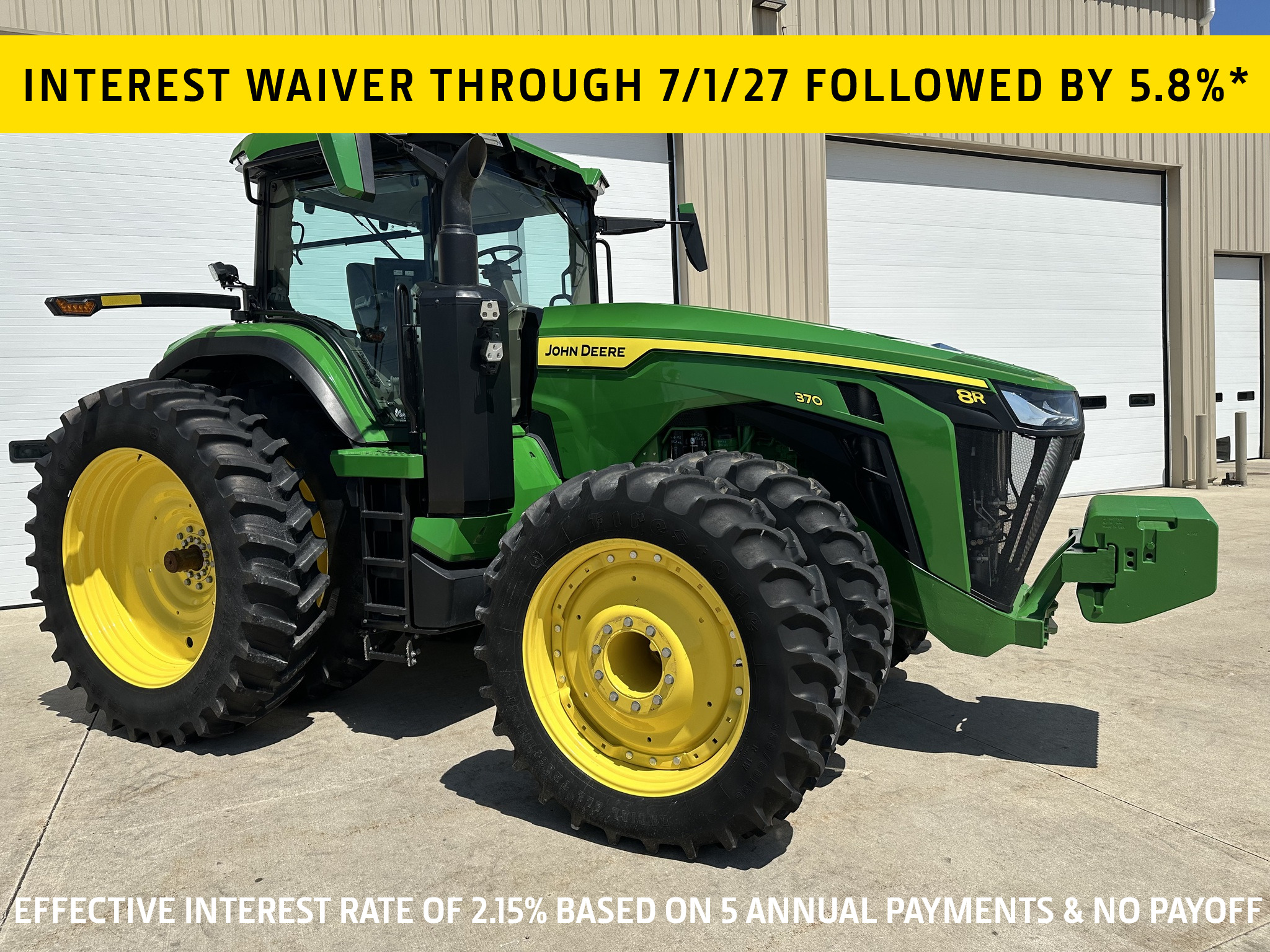 2024 John Deere 8R 370 Image 1