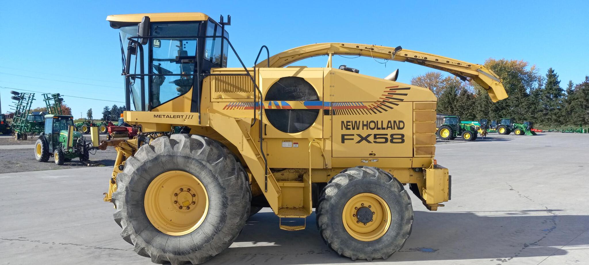2000 New Holland FX58 Image 9