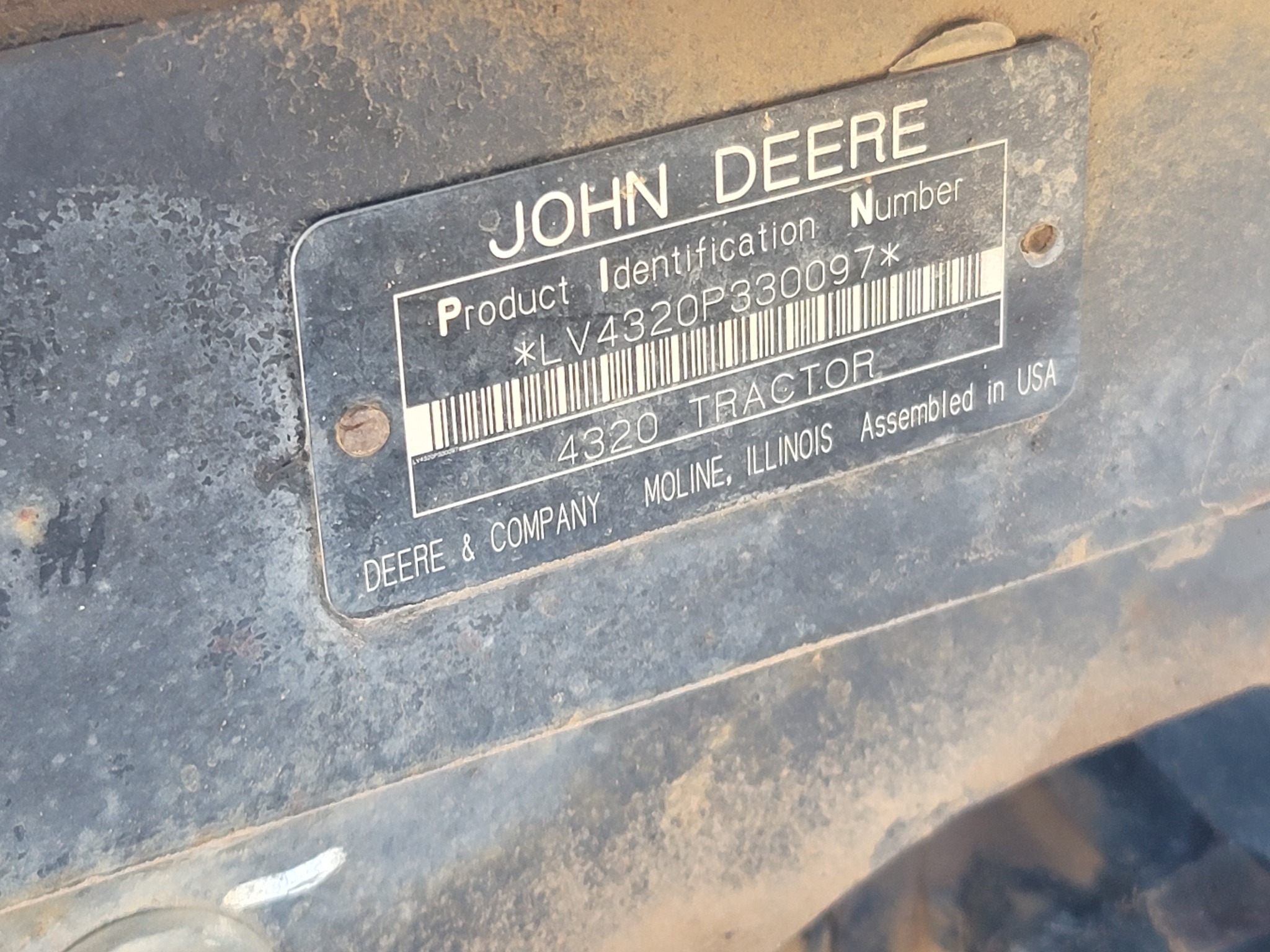 2006 John Deere 4320 Compact Utility Tractors Durant, OK