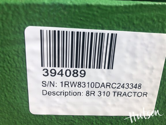 Photo of 2024 John Deere 8R 310