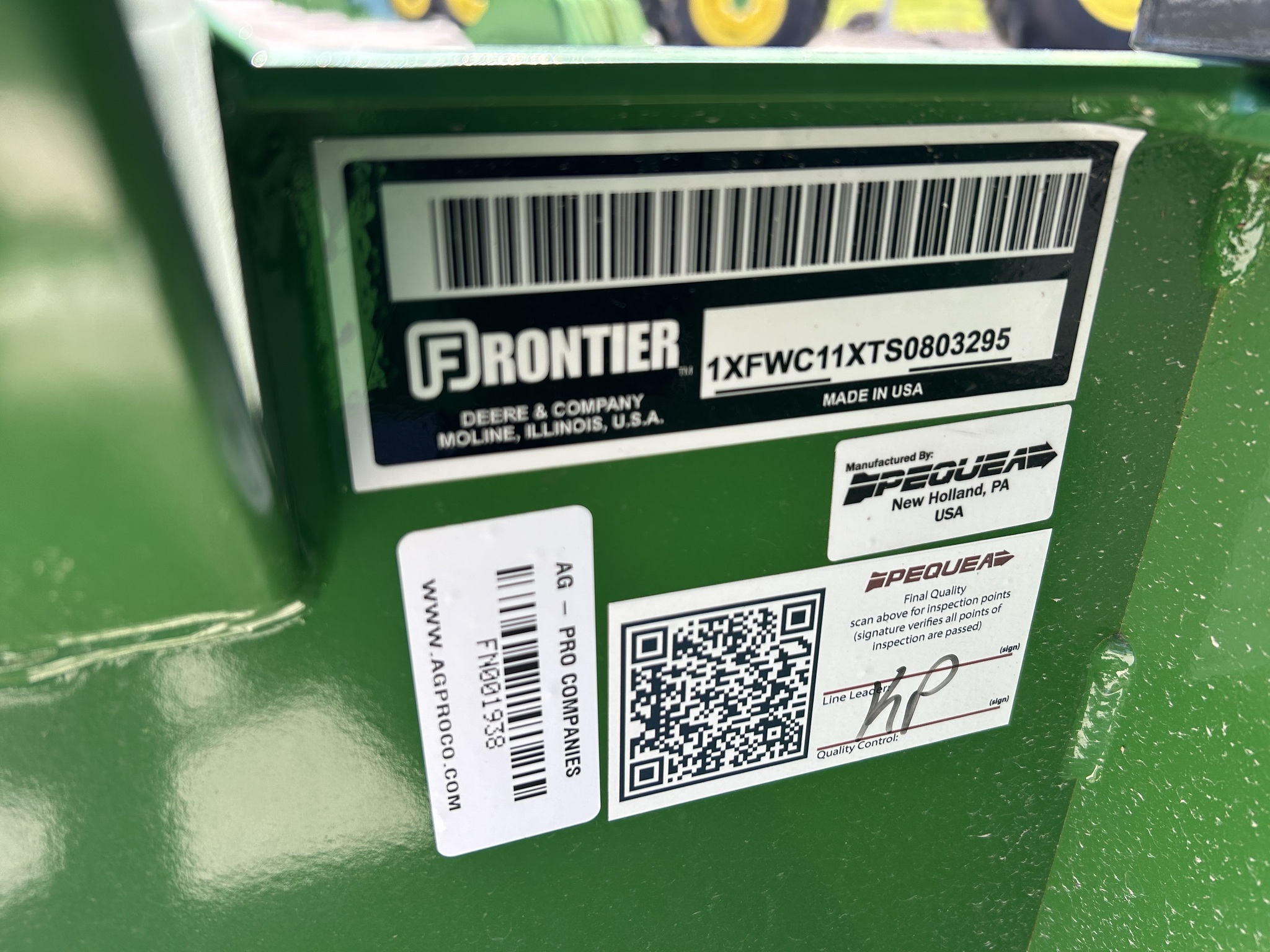 2025 Frontier WC1103 Image 6
