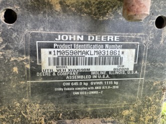 2020 John Deere XUV 590M Image 12